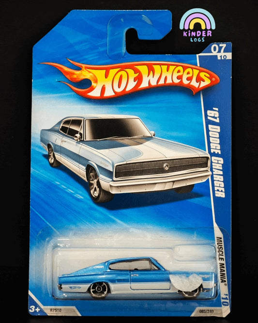 Hot Wheels 1967 Dodge Charger | Muscle Mania 2010 - Kinder Logs
