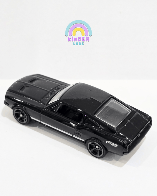 Hot Wheels 1967 Ford Mustang R7520 - Black (Uncarded) - Kinder Logs
