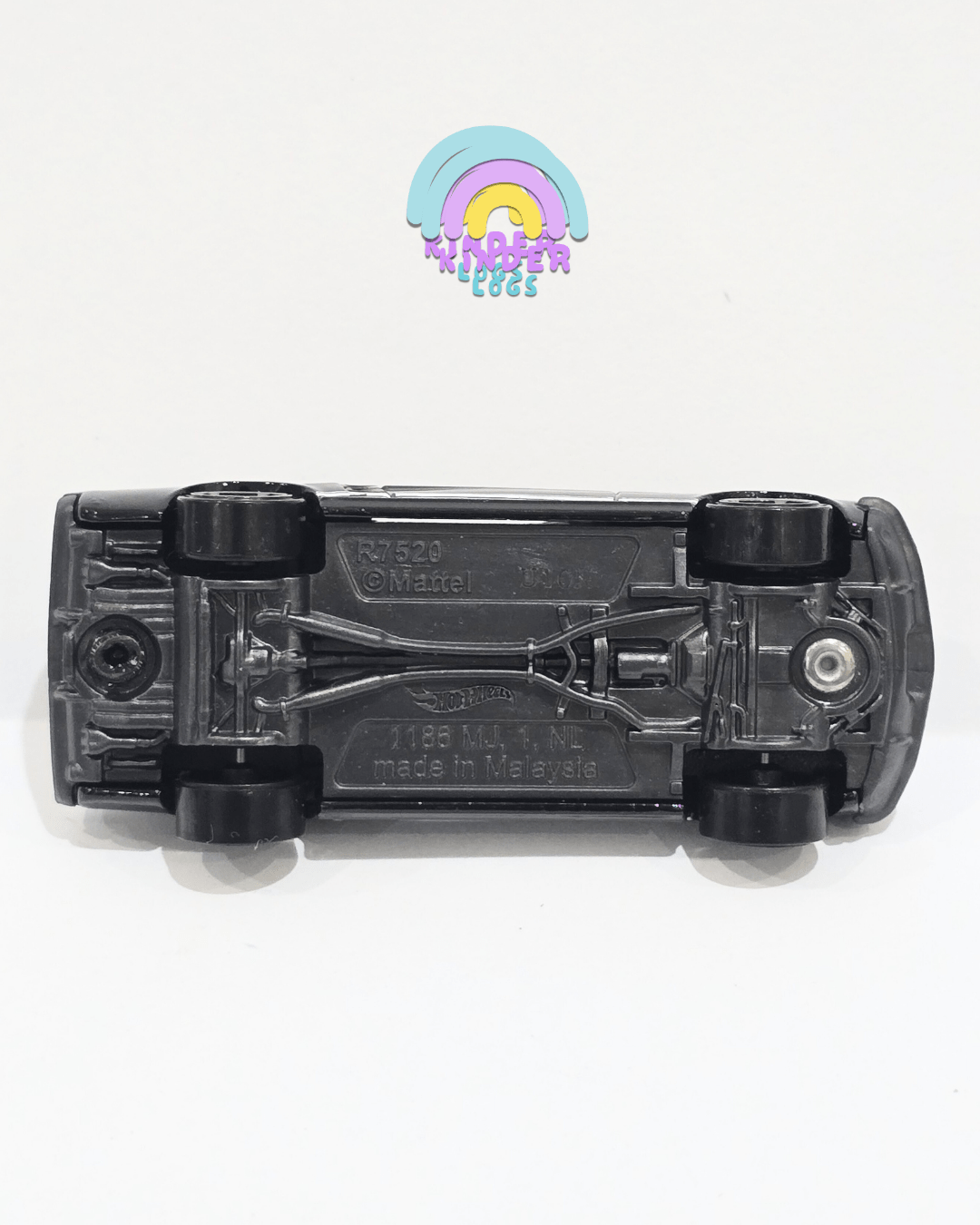 Hot Wheels 1967 Ford Mustang R7520 - Black (Uncarded) - Kinder Logs