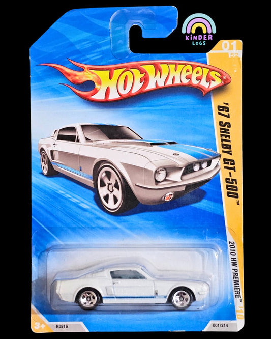 Hot Wheels 1967 Ford Mustang Shelby GT - 500 - Kinder Logs