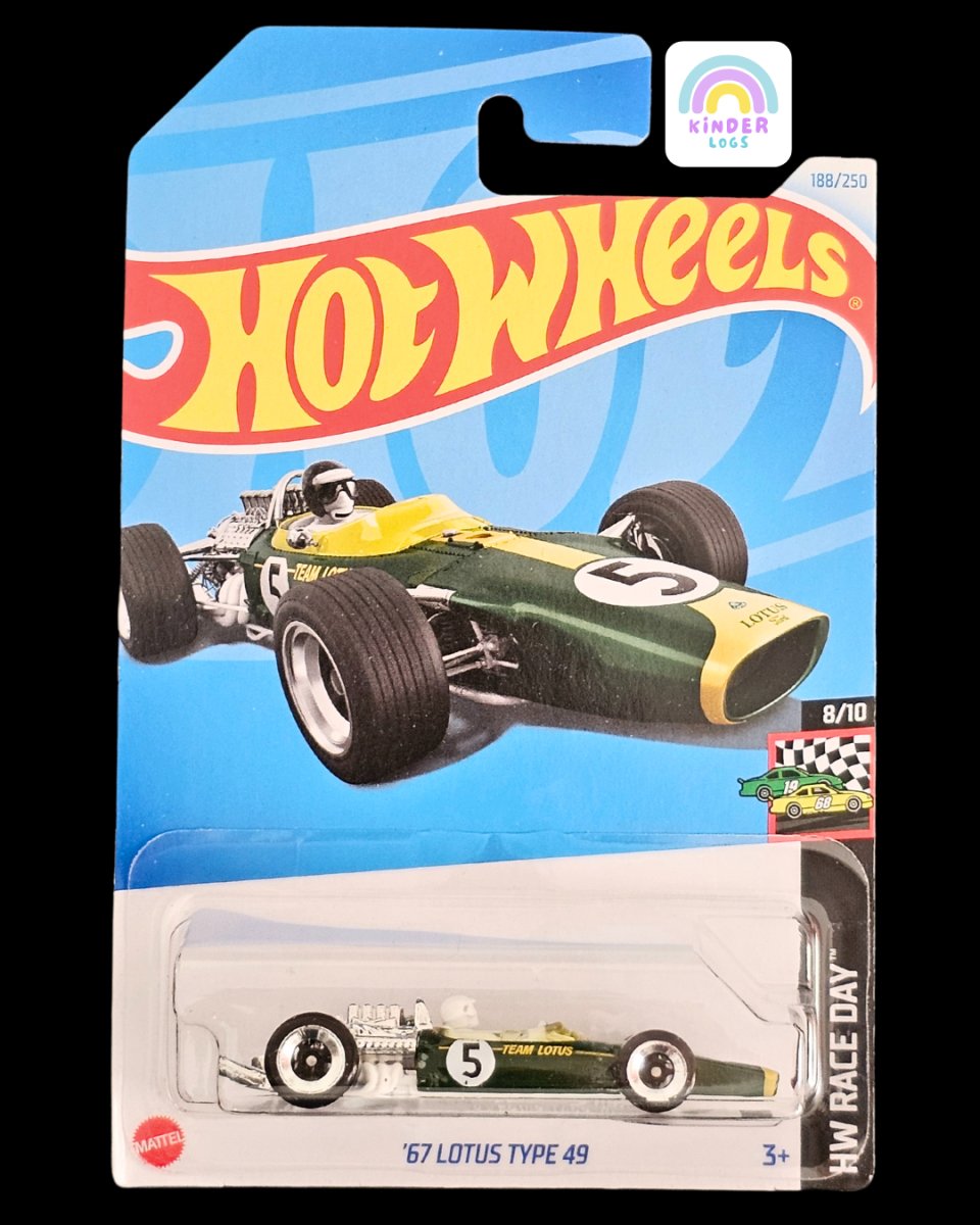 Hot Wheels 1967 Lotus Type 49 (L Case) - Kinder Logs