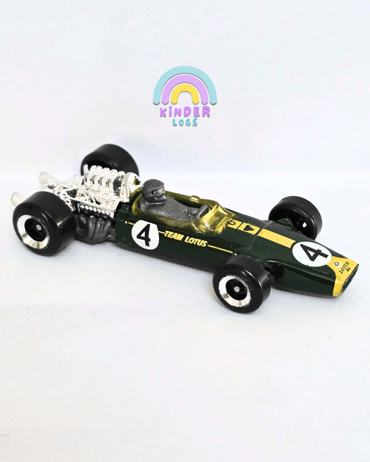Hot Wheels 1967 Lotus Type 49 - Number 4 (Uncarded - New) - Kinder Logs