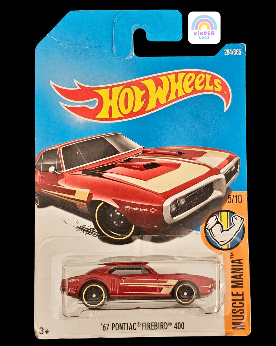 Hot Wheels 1967 Pontiac Firebird 400 - Kinder Logs