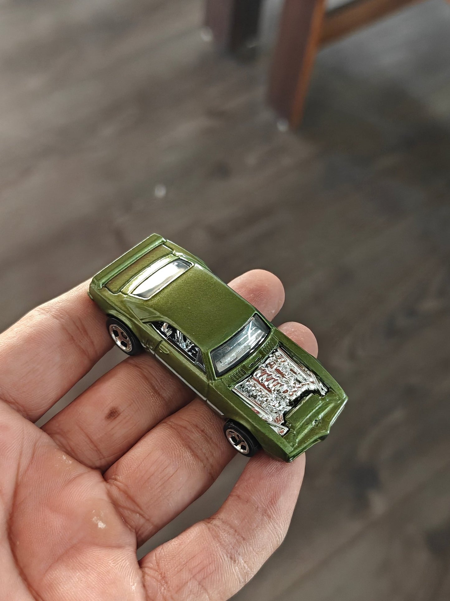 Hot Wheels 1967 Pontiac Firebird Custom - Green (Uncarded - New) - Kinder Logs