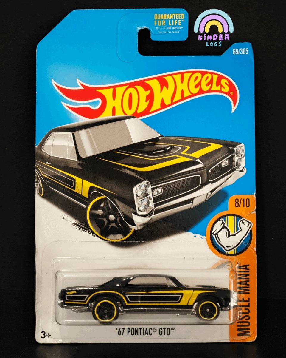 Hot Wheels 1967 Pontiac GTO | Old is Gold - Kinder Logs