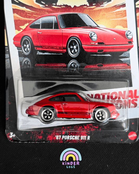 Hot Wheels 1967 Porsche 911 R - National Icons (Imported) - Kinder Logs