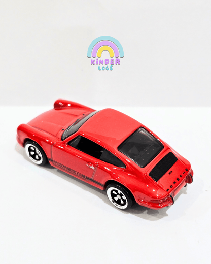 Hot Wheels 1967 Porsche 911 R - Red (Uncarded) - Kinder Logs