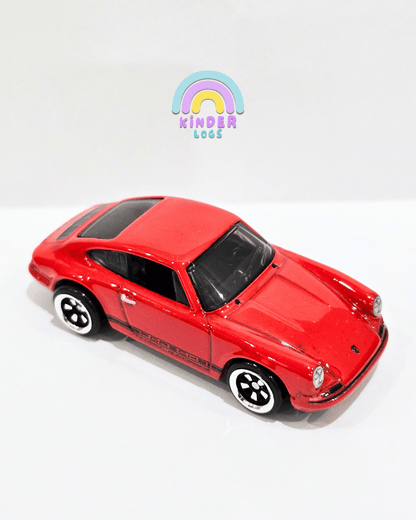 Hot Wheels 1967 Porsche 911 R - Red (Uncarded) - Kinder Logs