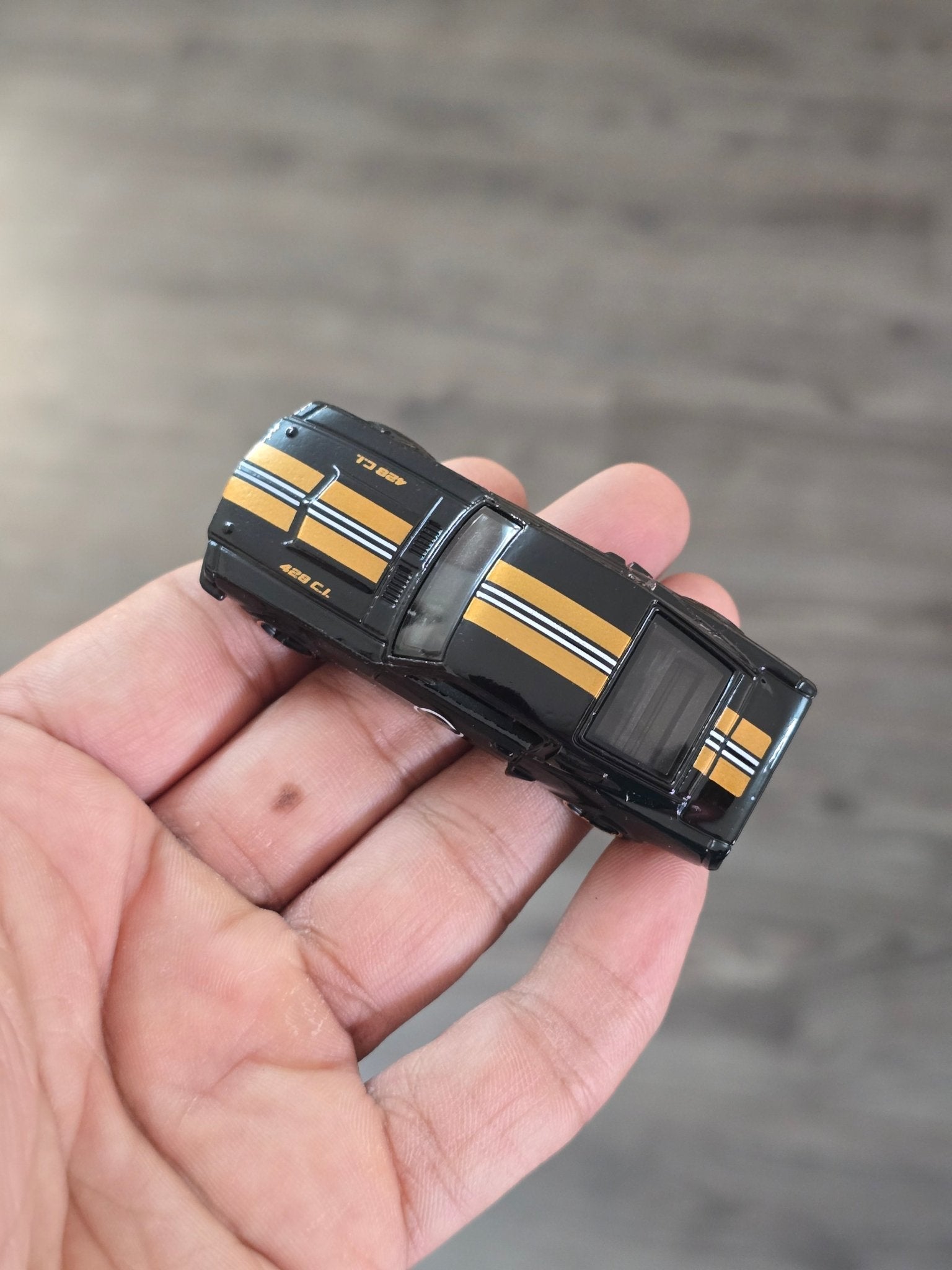 Hot Wheels 1967 Shelby GT500 - Black (Uncarded - New) - Kinder Logs