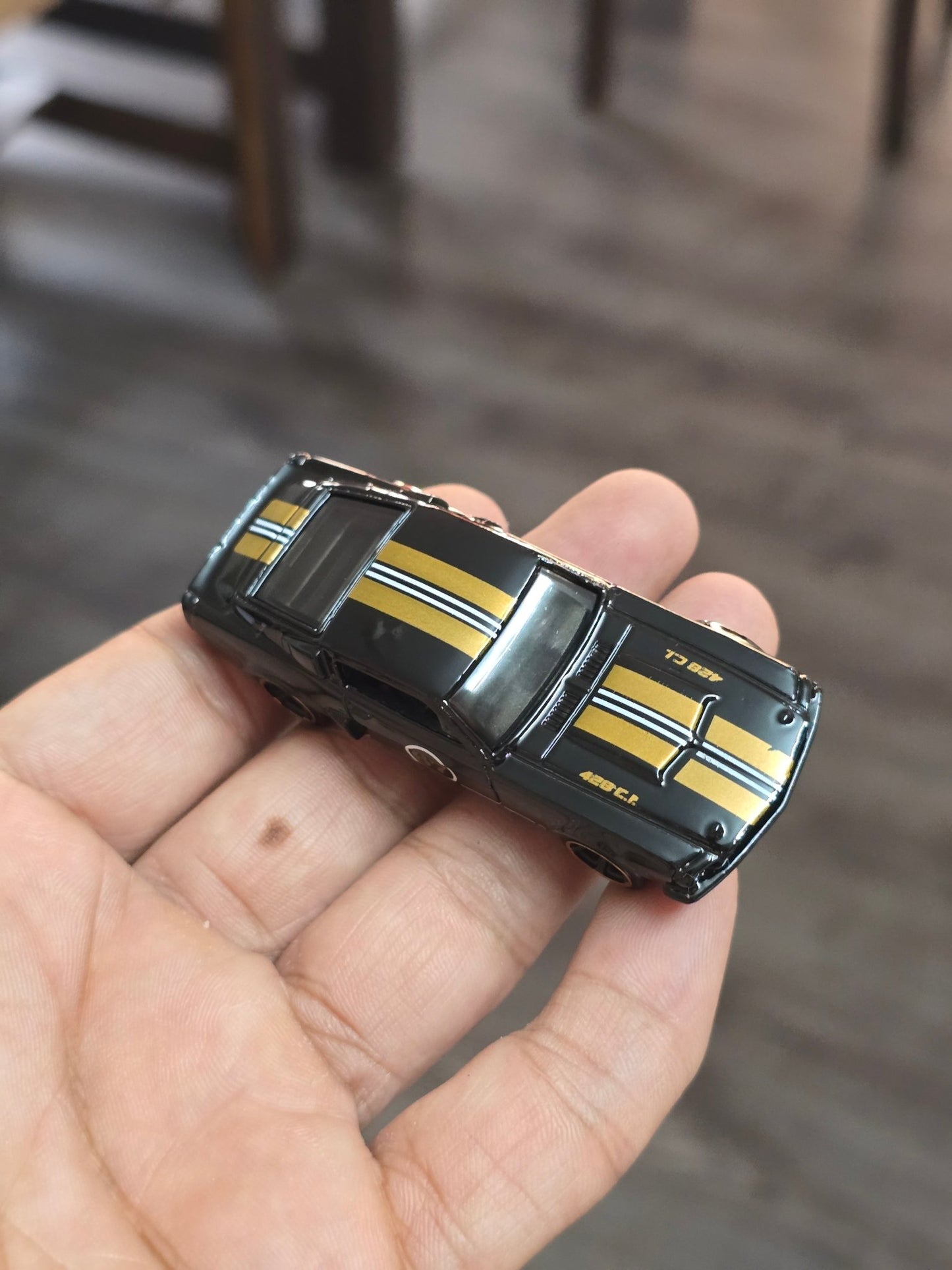 Hot Wheels 1967 Shelby GT500 - Black (Uncarded - New) - Kinder Logs