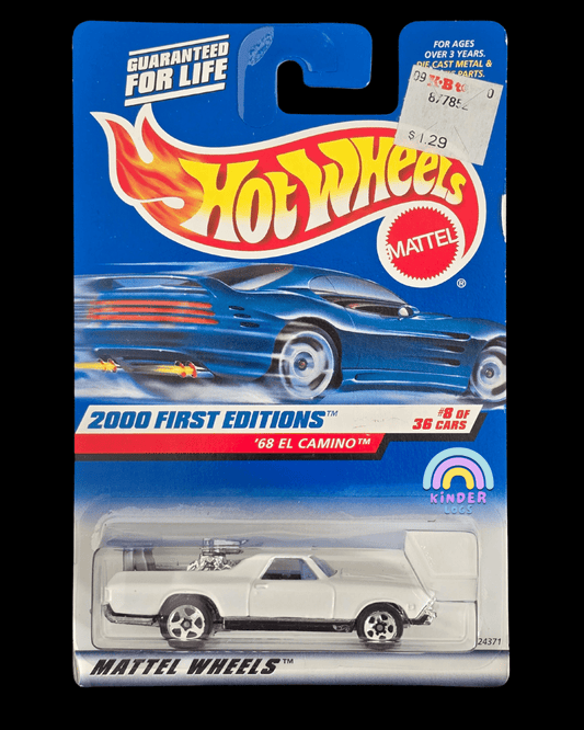 Hot Wheels 1968 Chevy El Camino - 2000 First Editions - Kinder Logs