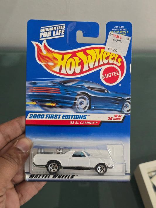 Hot Wheels 1968 Chevy El Camino - 2000 First Editions - Kinder Logs
