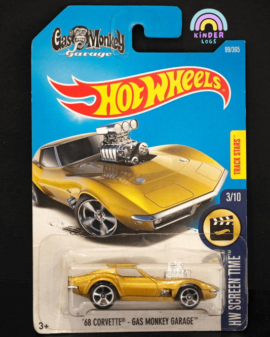 Hot Wheels 1968 Corvette | Gas Monkey Garage - Kinder Logs