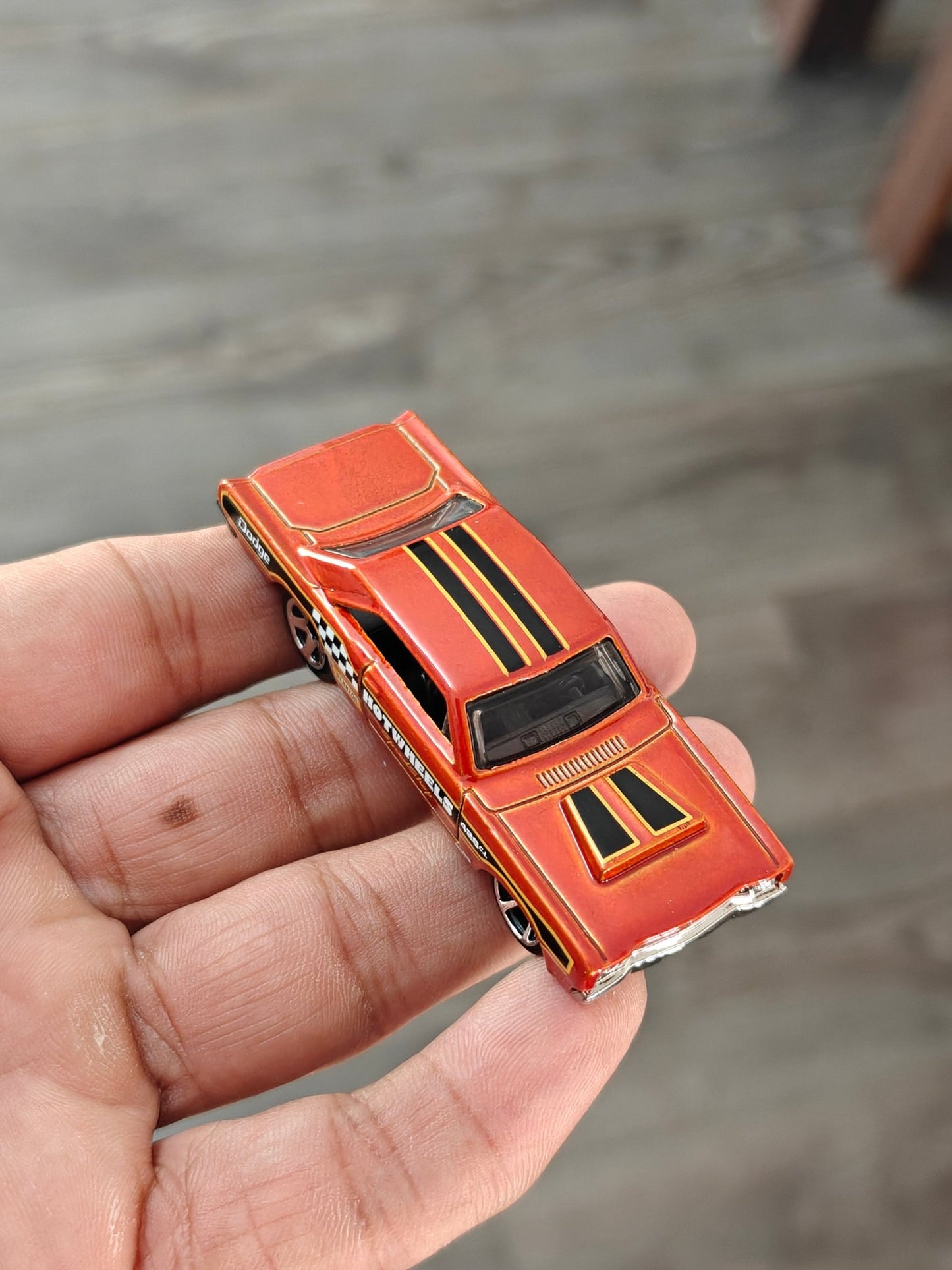 Hot Wheels 1968 Dodge Dart - Dark Orange (Uncarded - New) - Kinder Logs