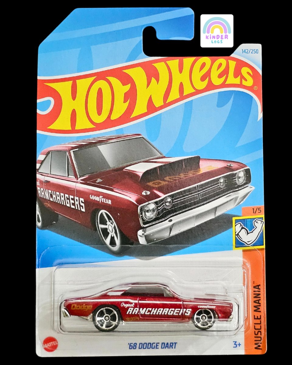 Hot Wheels 1968 Dodge Dart (M Case) - Kinder Logs