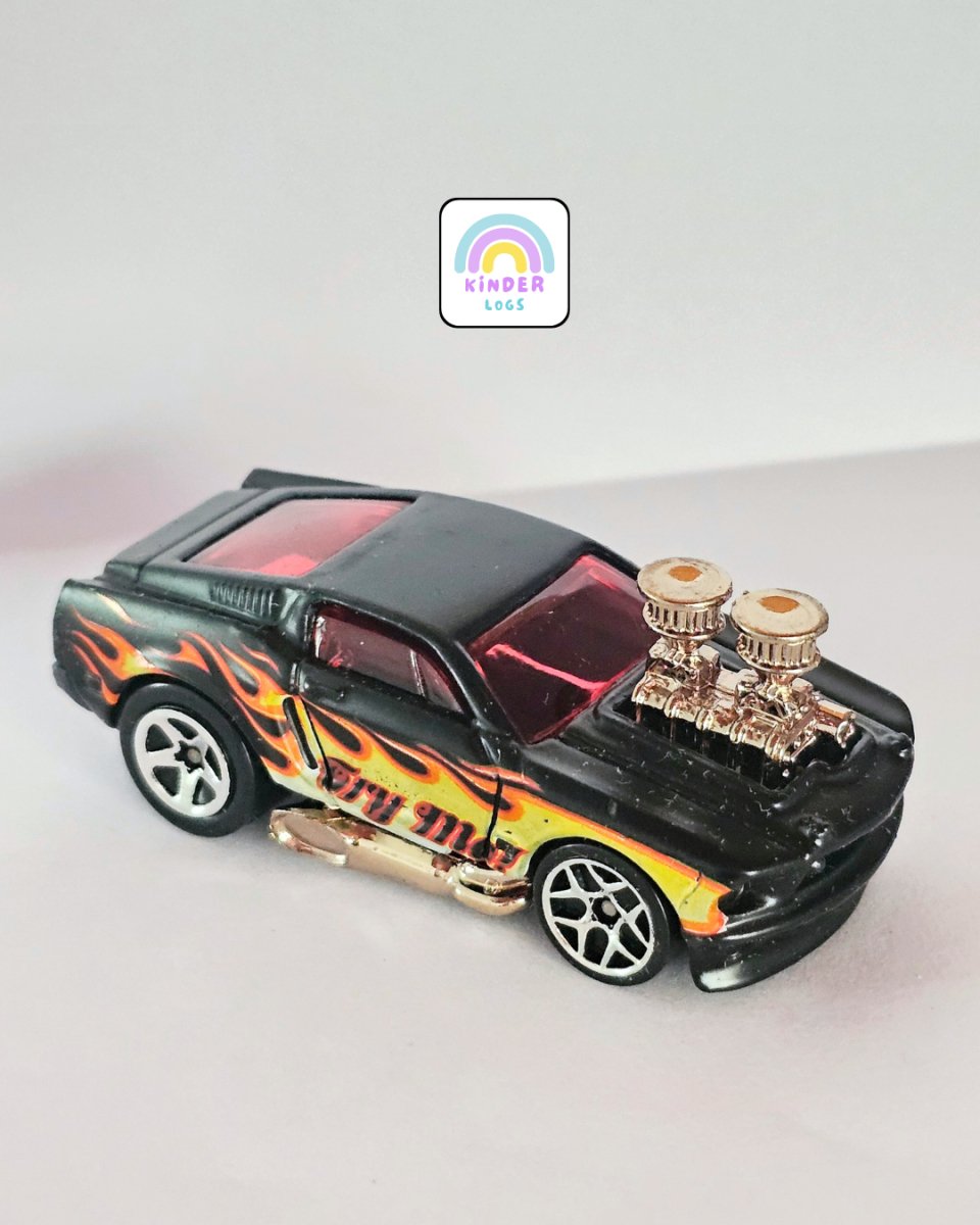 Hot Wheels 1968 Ford Mustang 'Try Me' (Uncarded) - Kinder Logs