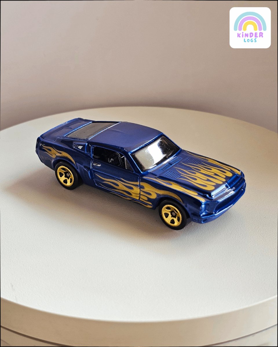 Hot Wheels 1968 Shelby Mustang GT500 (Uncarded) - Kinder Logs