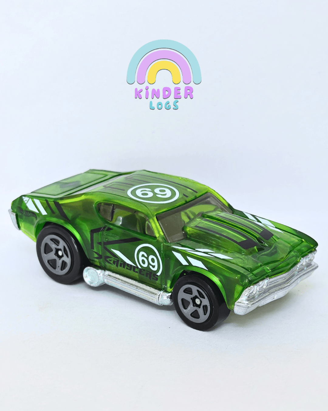 Hot Wheels 1969 Chevelle X-Raycers - Green (Uncarded - New) - Kinder Logs