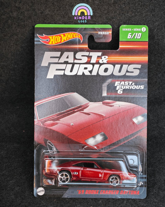 Hot Wheels 1969 Dodge Charger Daytona | Fast and Furious 6 - Kinder Logs