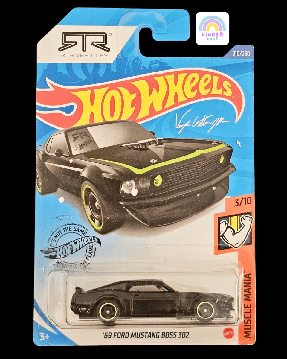 Hot Wheels 1969 Ford Mustang Boss 302 - RTR Vehicles - Kinder Logs