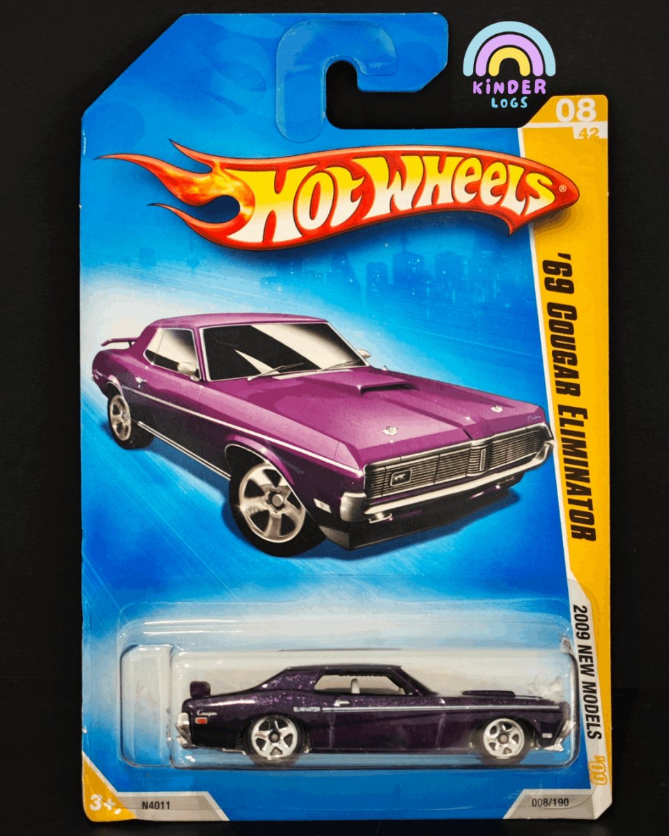 Hot Wheels 1969 Mercury Cougar Eliminator | 2009 New Models - Kinder Logs