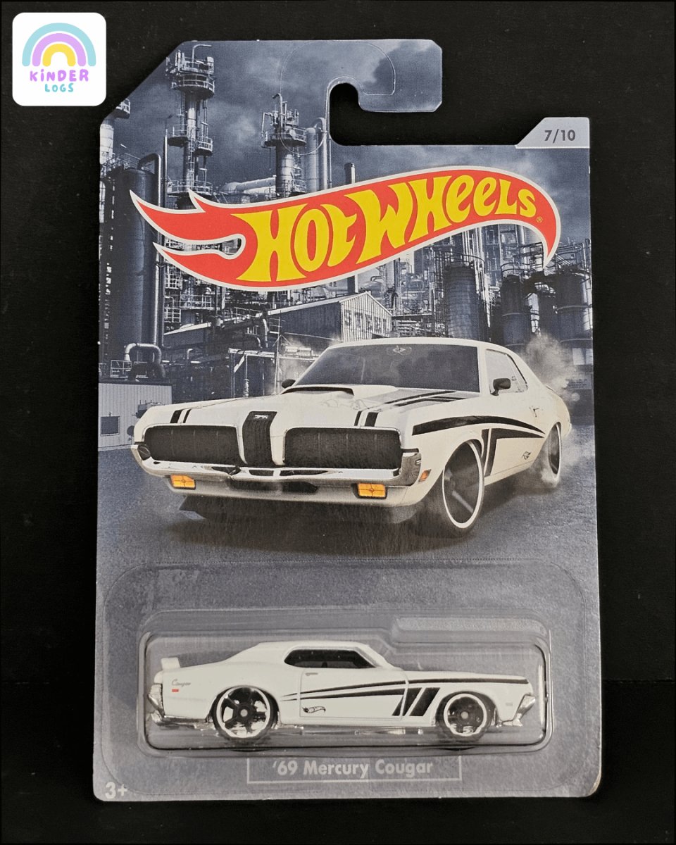 Hot Wheels 1969 Mercury Cougar Muscle Car - Kinder Logs