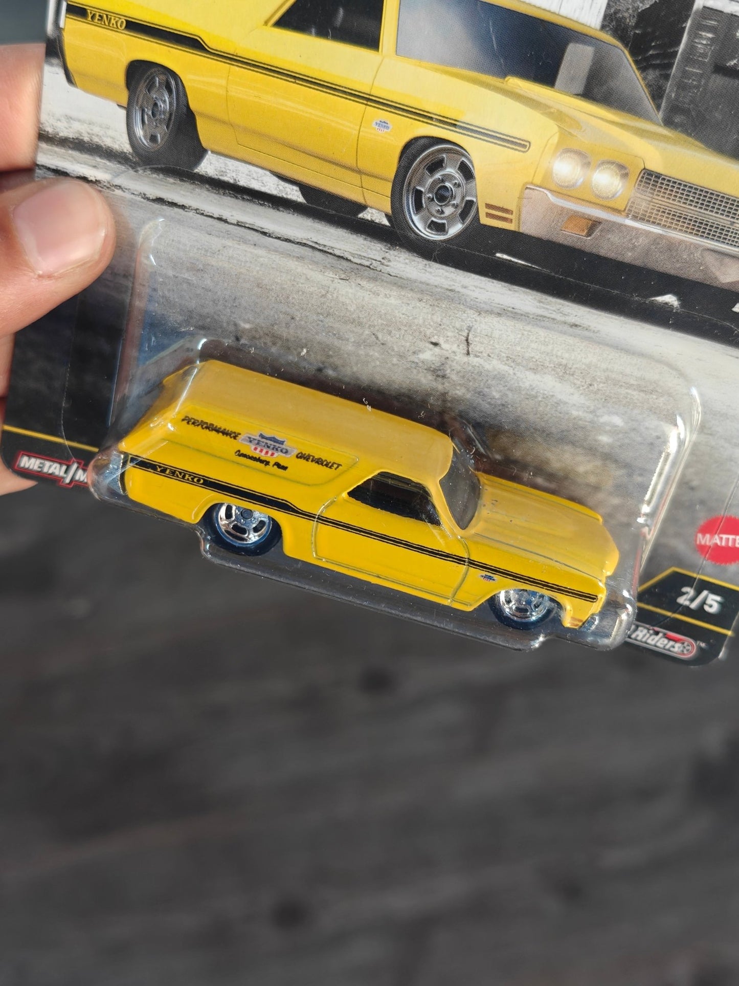 Hot Wheels 1970 Chevy Chevelle SS Wagon - Fast Wagons (Imported) - Kinder Logs