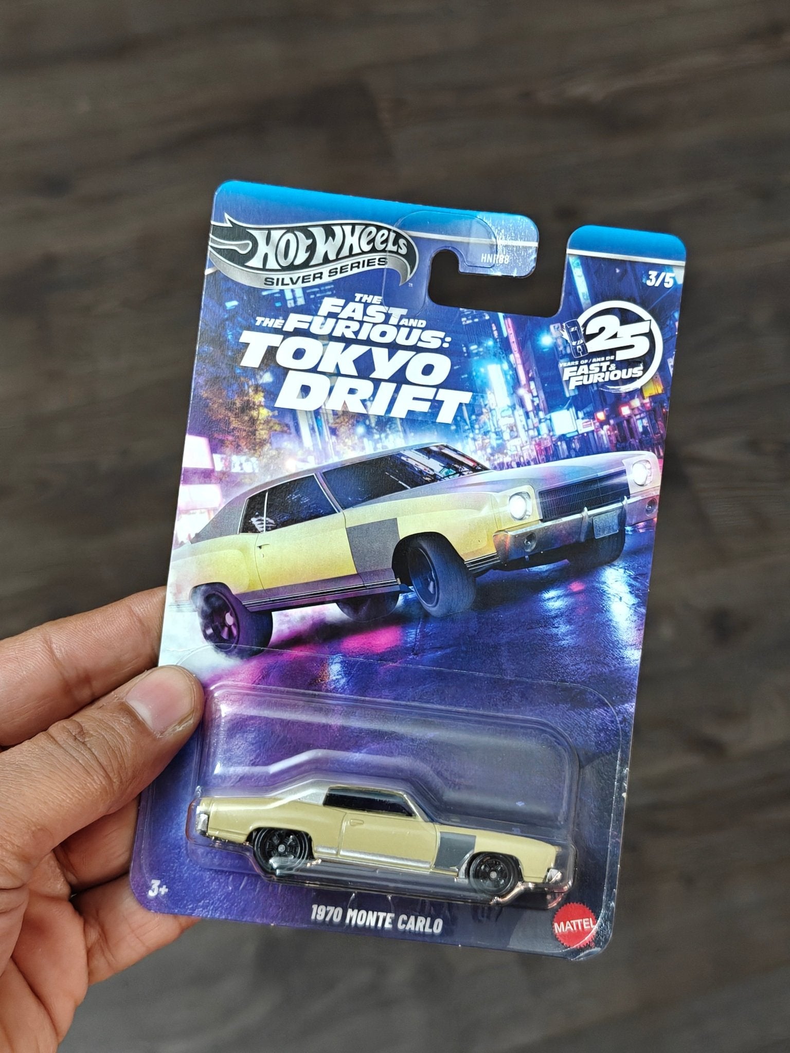 Hot Wheels 1970 Chevy Monte Carlo - Fast and Furious Tokyo Drift (Imported) - Kinder Logs