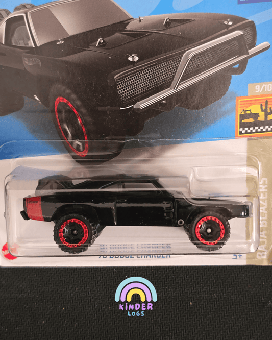Hot Wheels 1970 Dodge Charger - Fast And Furious (Special Feature) - Kinder Logs