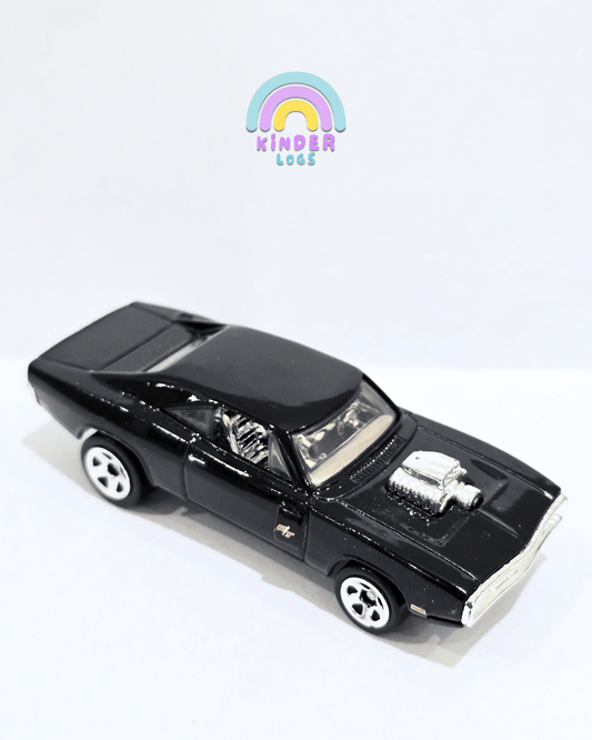 Hot Wheels 1970 Dodge Charger - Fast And Furious (Uncarded) - Kinder Logs