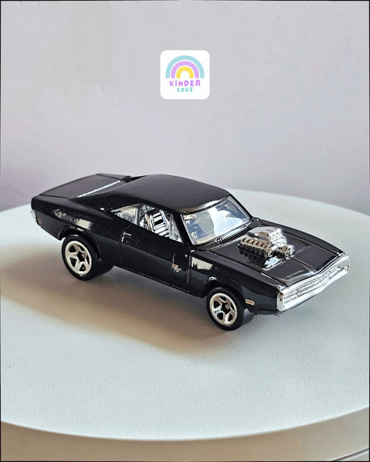 Hot Wheels 1970 Dodge Charger - Fast And Furious (Uncarded) - Kinder Logs
