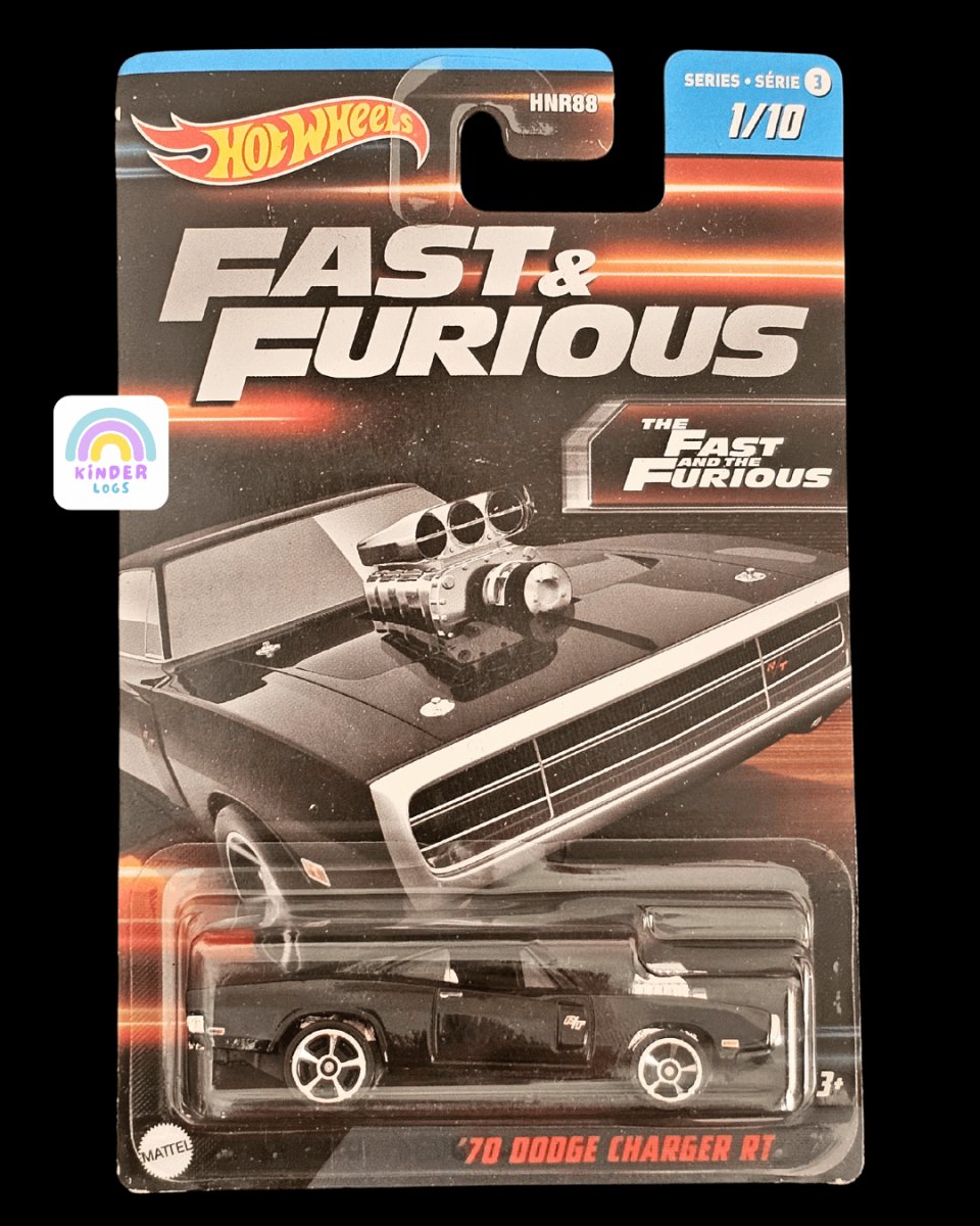 Fast and Furious Cars - Kinder Logs