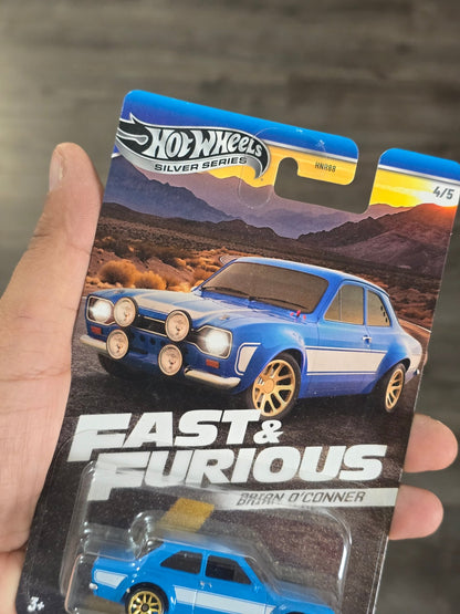 Hot Wheels 1970 Ford Escort RS1600 - Fast & Furious Brian O'Conner - Kinder Logs