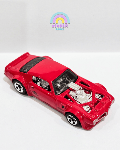 Hot Wheels 1970 Pontiac Firebird - Red (Uncarded) - Kinder Logs