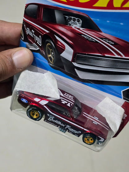 Hot Wheels 1971 Ford Mustang Funny Car Super Treasure Hunt (STH) - Kinder Logs