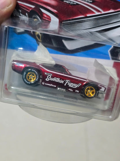 Hot Wheels 1971 Ford Mustang Funny Car Super Treasure Hunt (STH) - Kinder Logs