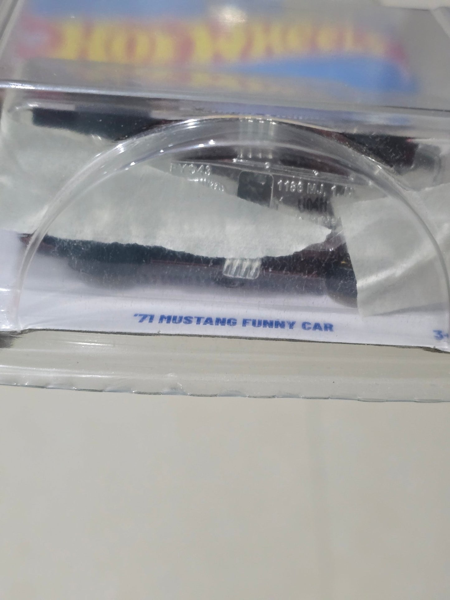 Hot Wheels 1971 Ford Mustang Funny Car Super Treasure Hunt (STH) - Kinder Logs