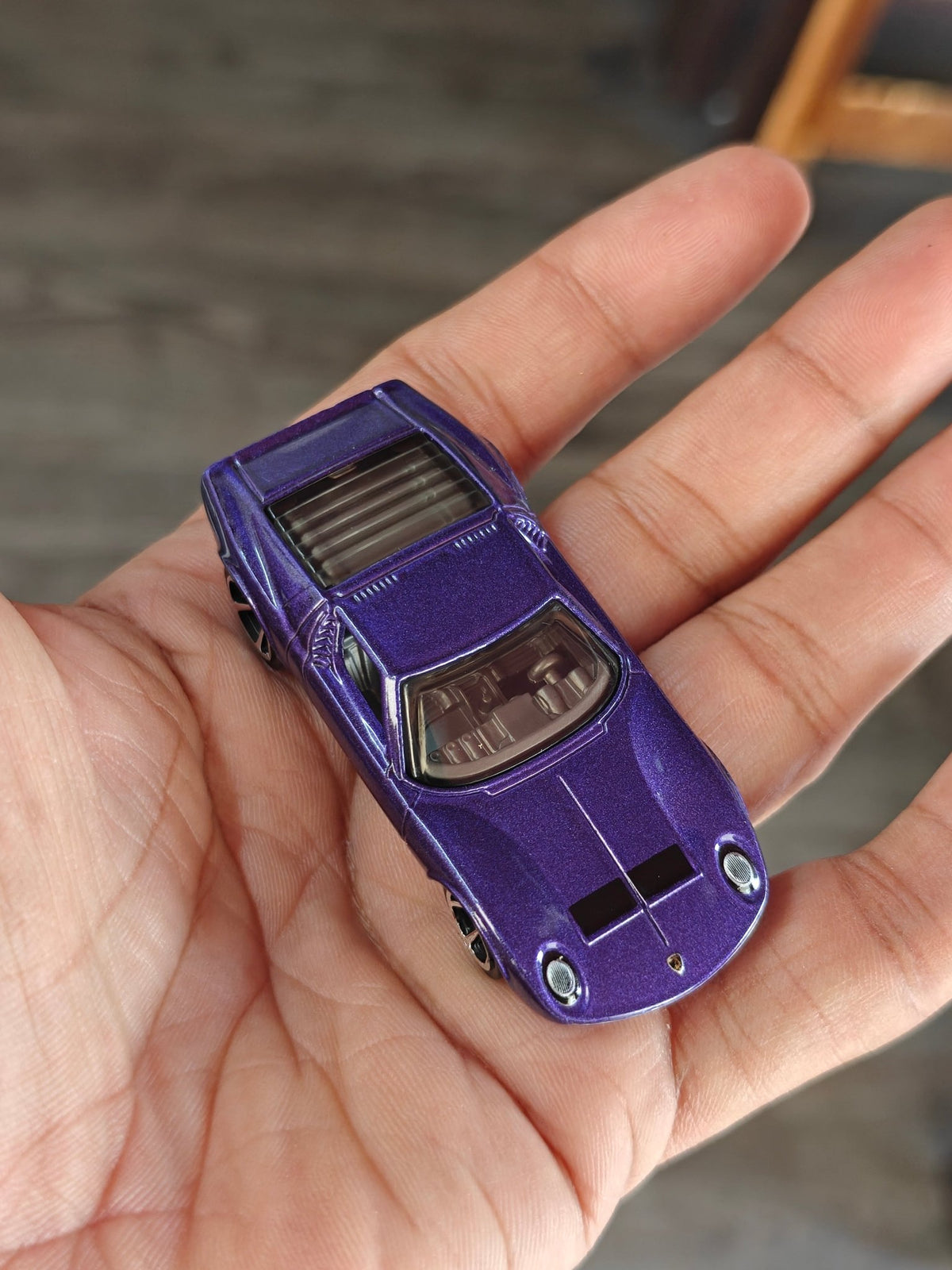 Hot Wheels 1971 Lamborghini Miura SV - Purple (Uncarded - New) - Kinder Logs