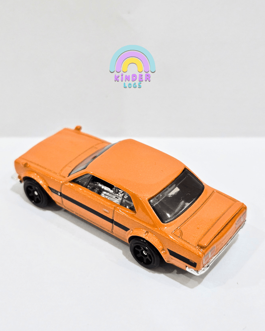 Hot Wheels 1971 Nissan Skyline HT 2000 GT - R - Orange (Uncarded) - Kinder Logs