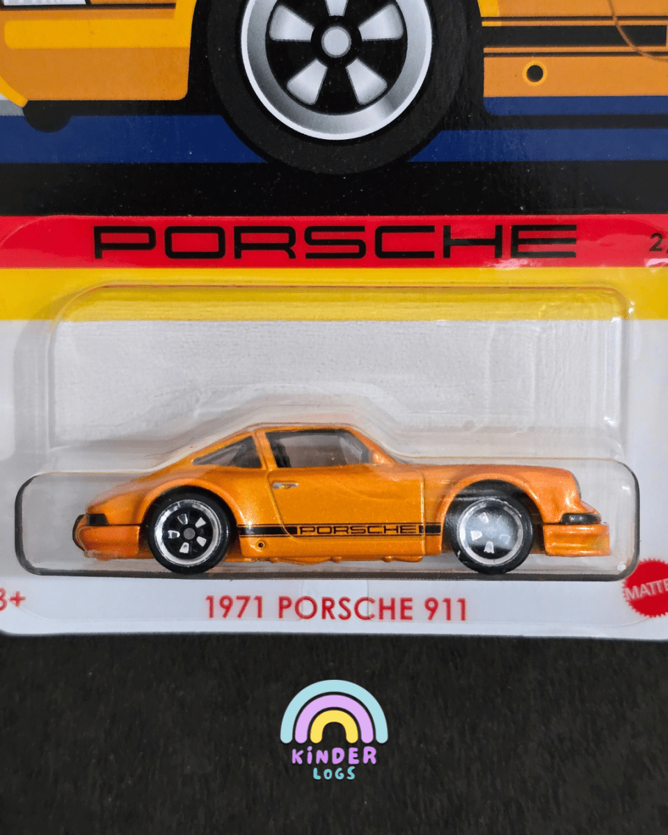 Hot Wheels 1971 Porsche 911 - Porsche Series (Imported) - Kinder Logs