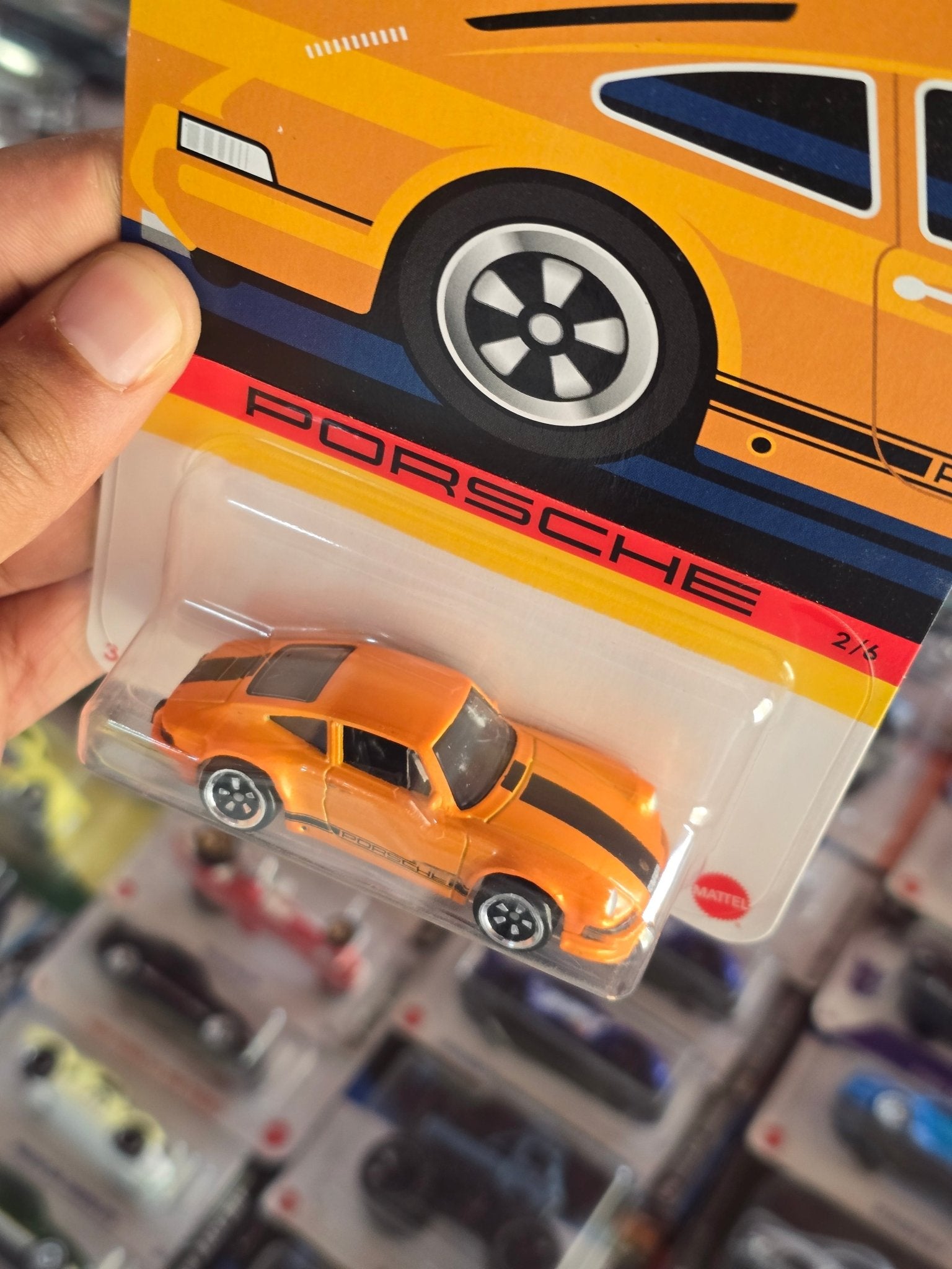 Hot Wheels 1971 Porsche 911 - Porsche Series (Imported) - Kinder Logs