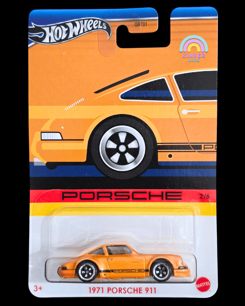 Hot Wheels 1971 Porsche 911 - Porsche Series (Imported) - Kinder Logs