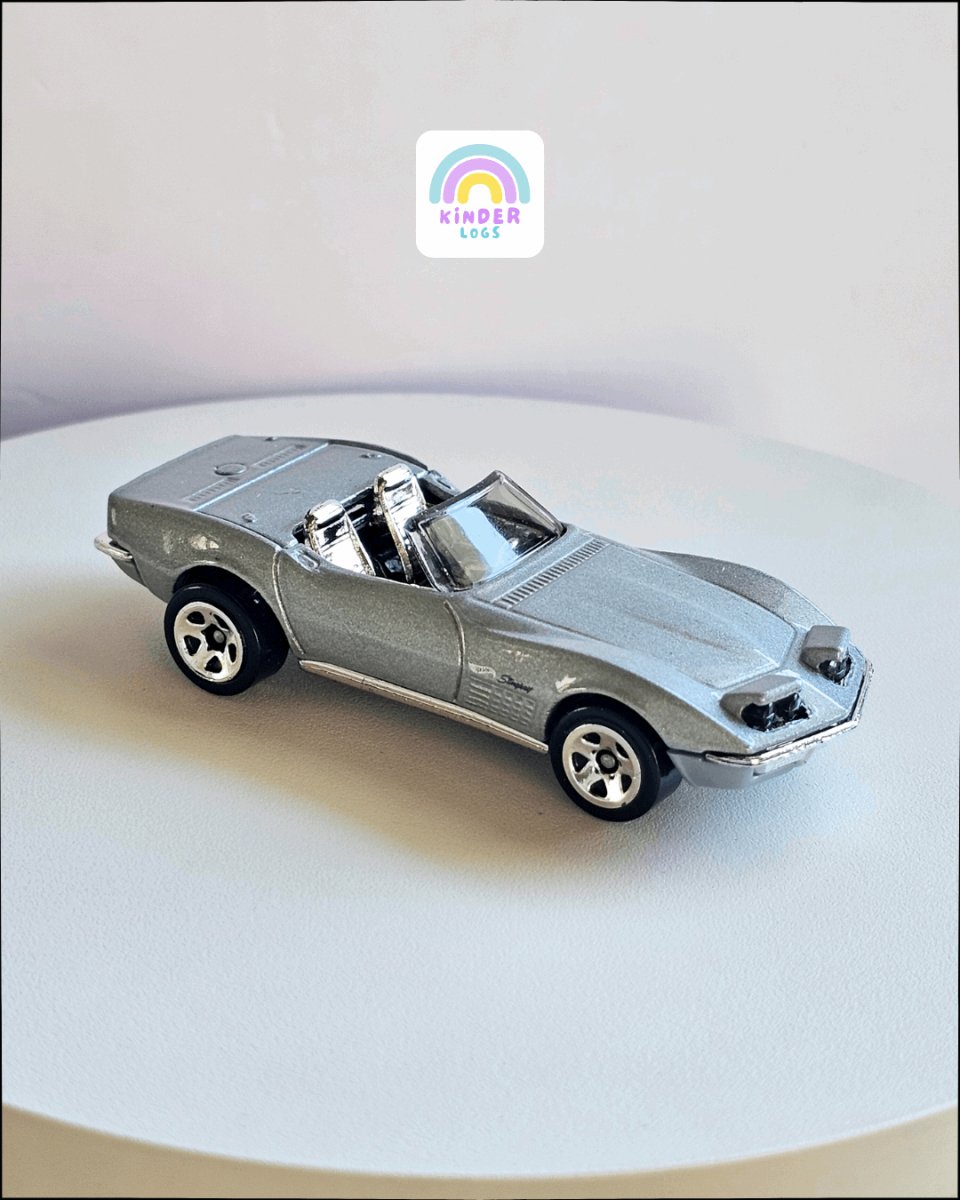 Hot Wheels 1972 Chevrolet Stingray Convertible (Uncarded) - Kinder Logs