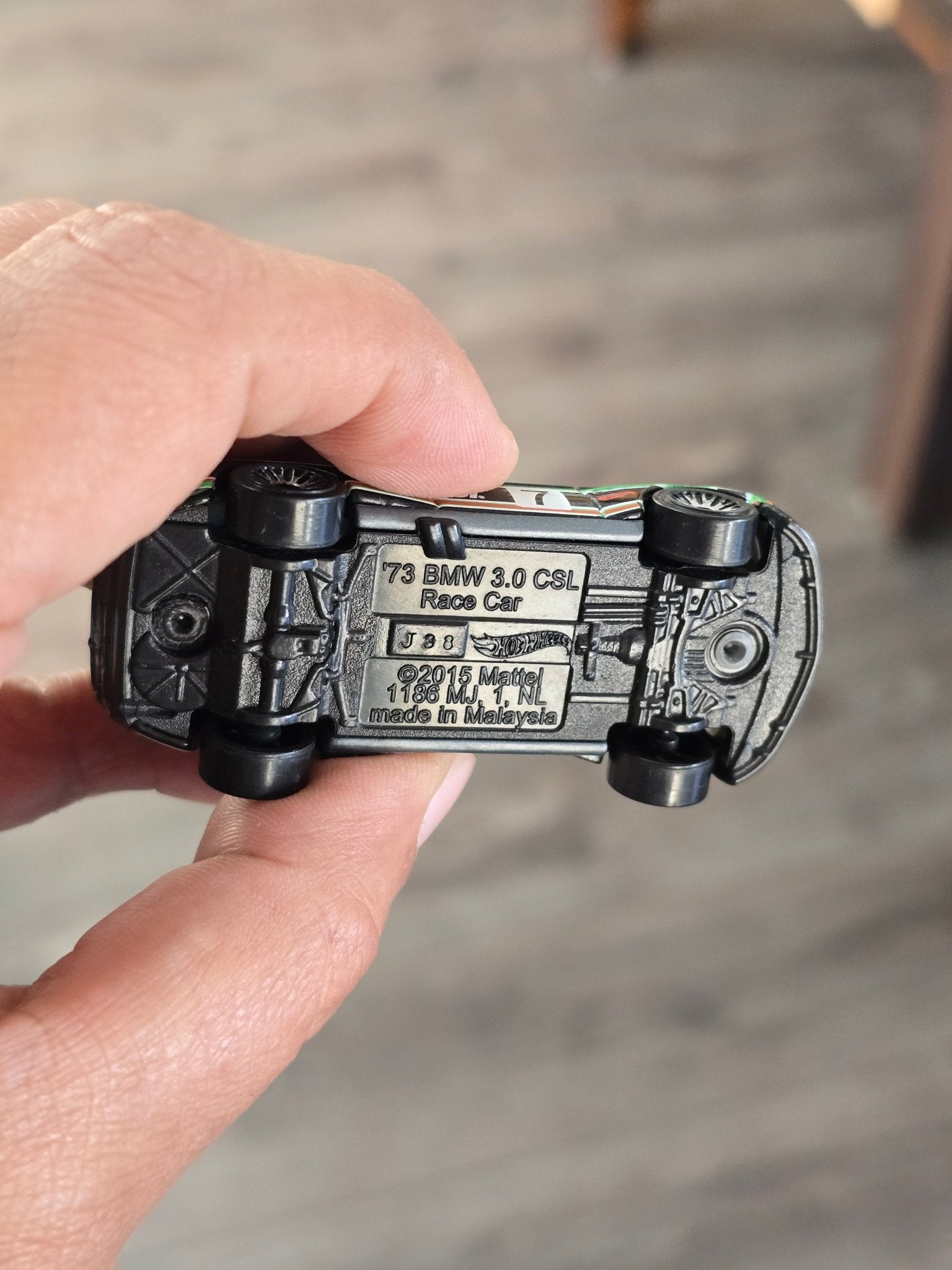 Hot Wheels 1973 BMW 3.0 CSL Race Car - Black (Pre - Owned) - Kinder Logs