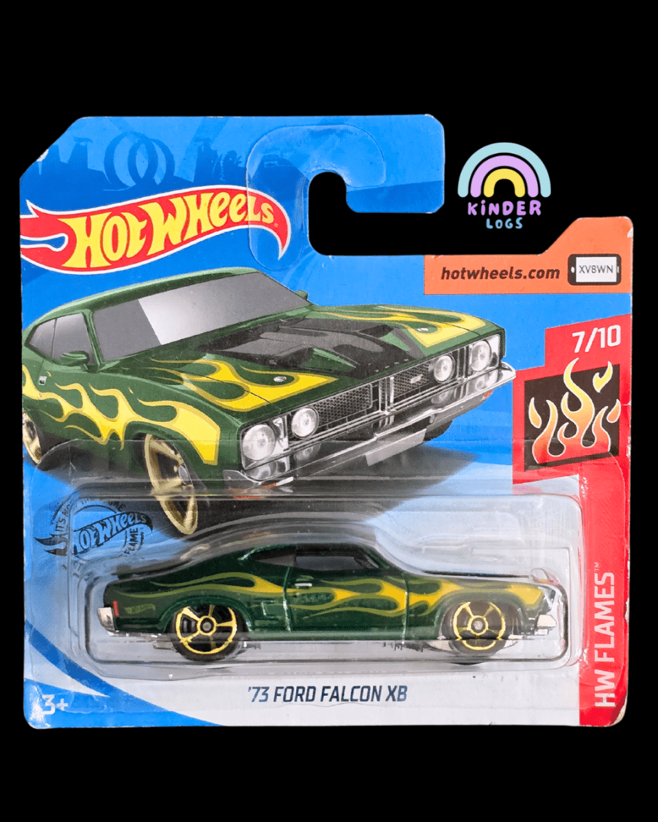 Hot Wheels 1973 Ford Falcon XB - Short Card (Imported) - Kinder Logs