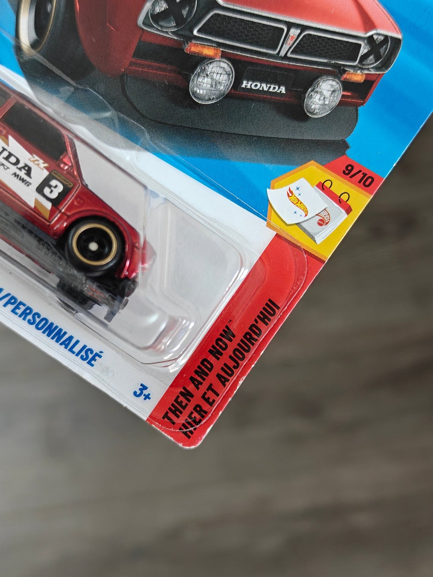 Hot Wheels 1973 Honda Civic Custom Super Treasure Hunt (STH) - Kinder Logs