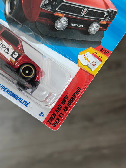 Hot Wheels 1973 Honda Civic Custom Super Treasure Hunt (STH) - Kinder Logs