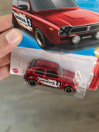 Hot Wheels 1973 Honda Civic Custom Super Treasure Hunt (STH) - Kinder Logs