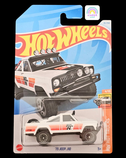 Hot Wheels 1973 Jeep J10 K&N Edition (K Case) - Kinder Logs