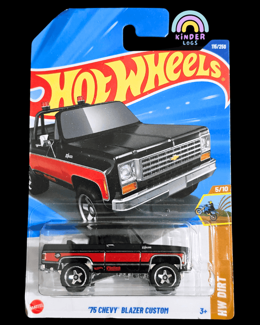 Hot Wheels 1975 Chevy Blazer Custom (Imported) - Kinder Logs